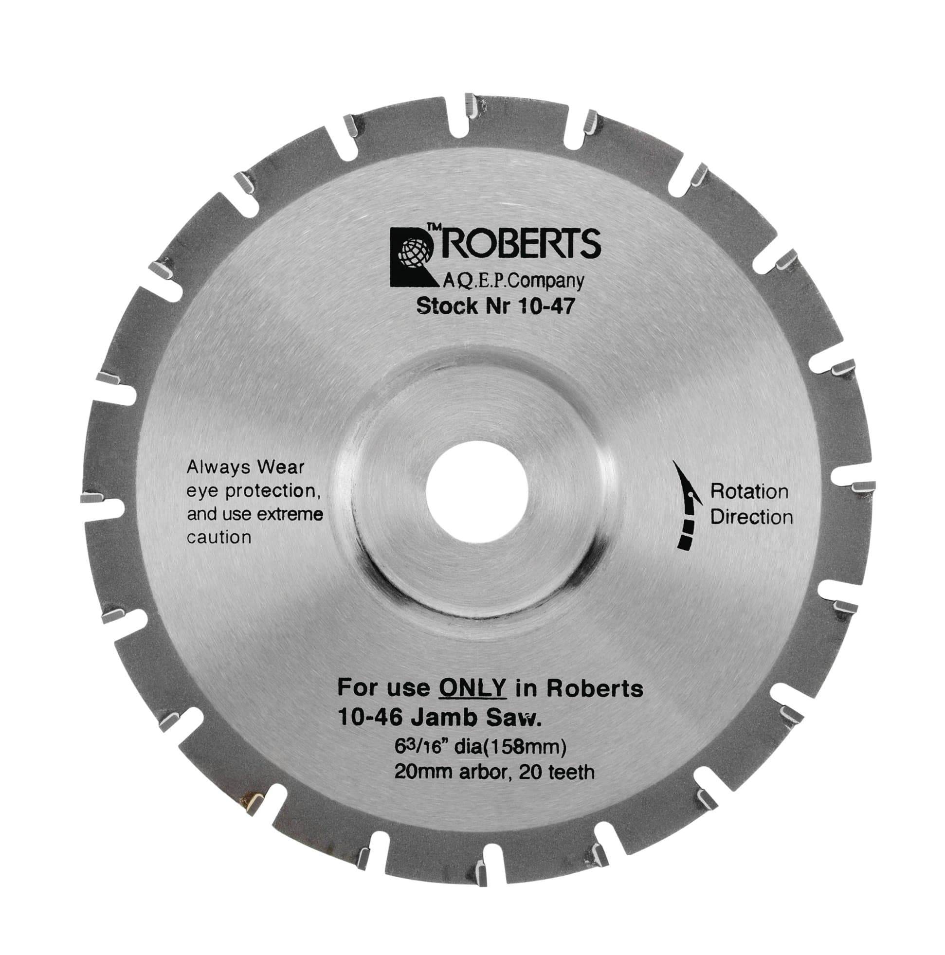 Roberts Jamb Saw Blade 20 Teeth product image