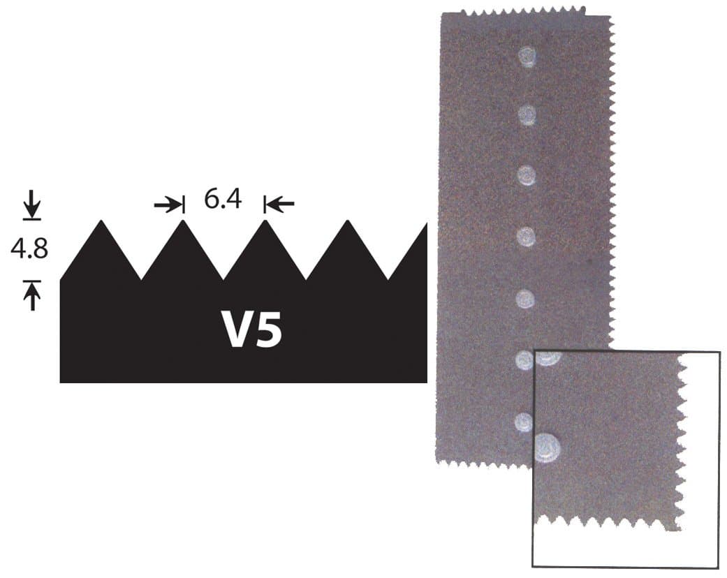 Switchblade Notched Trowel Blade V5 product image