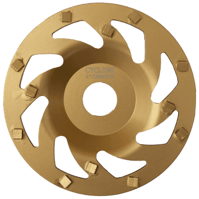 Cyclone PCD+TCT Cup Wheel Gold 125mm 12S product image