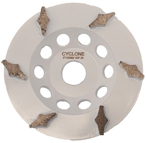 Cyclone Star 6 Segment Cup Wheel 125mm VSF25 product image