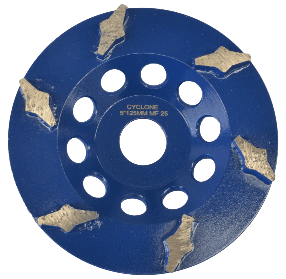 Cyclone Star 6 Segment Cup Wheel 125mm MF25 product image