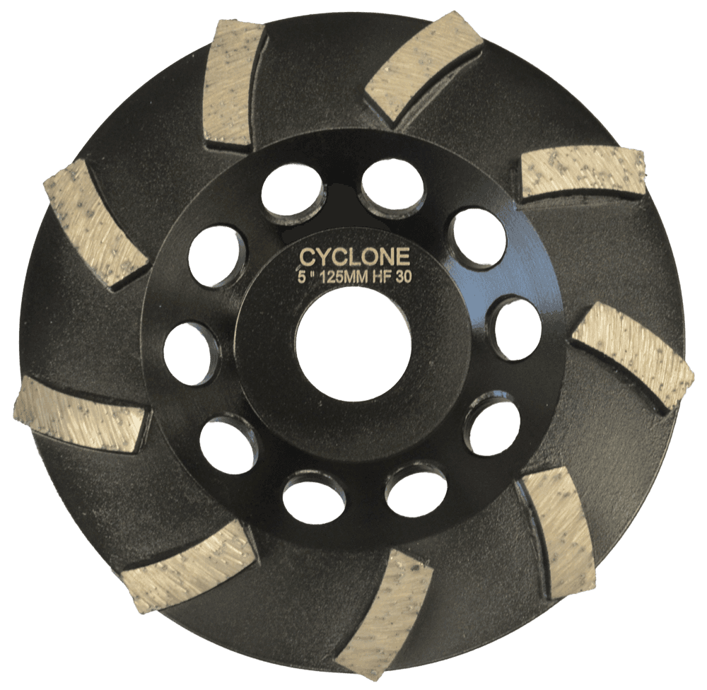 Cyclone Turbo Cup Wheel Black 125mm 9S product image