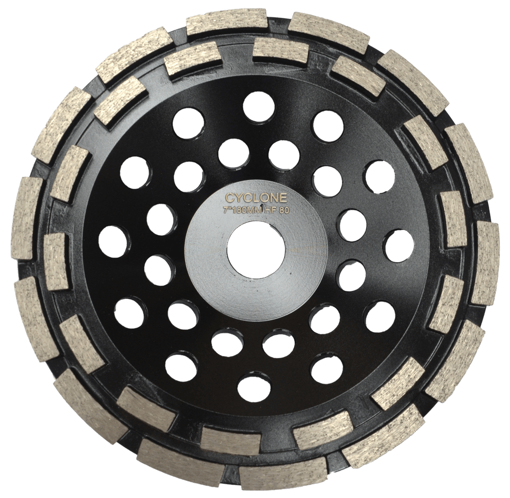 Cyclone Double Row Cup Wheel 180mm HF80 product image