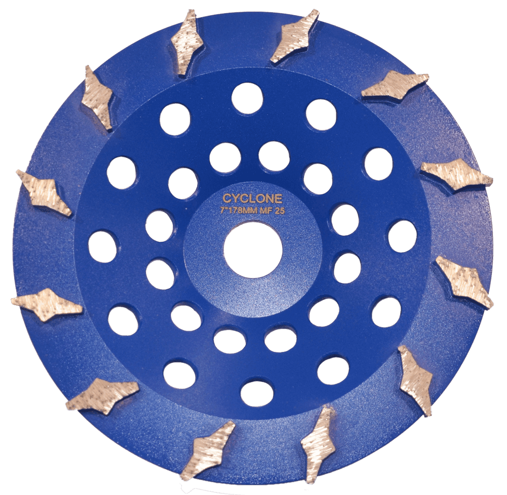 Cyclone Star 12 Segment Cup Wheel 180mm MF25 product image