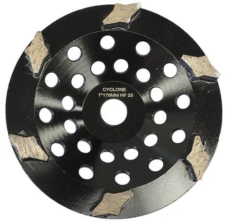 Cyclone Cup Wheel Satellite Style 6 Segment 180mm HF25 product image