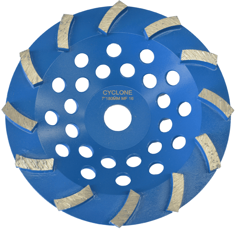 Cyclone Turbo Cup Wheel Blue 180mm 12S product image