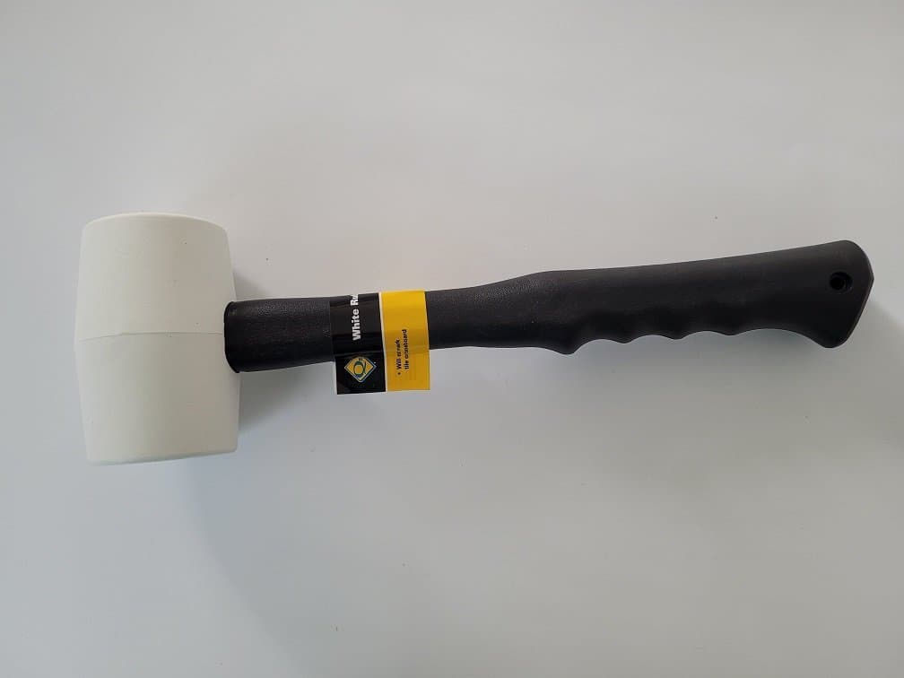 QEP White Rubber Mallet product image