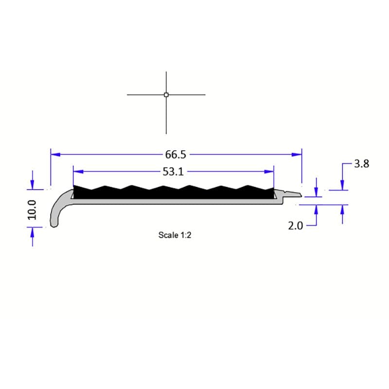 Tredsafe Single Stair Nosing product image