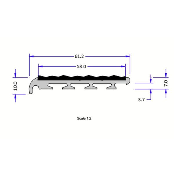 Tredsafe Single Stair Nosing product image