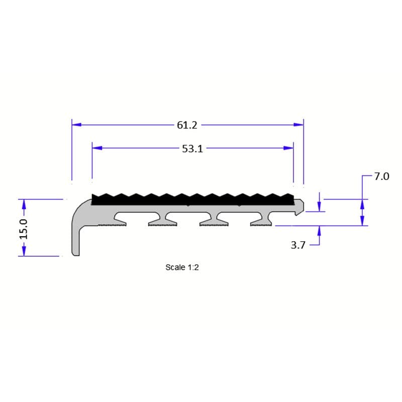 Tredsafe Single Stair Nosing product image