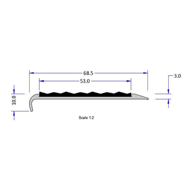 Tredsafe Single Stair Nosing product image