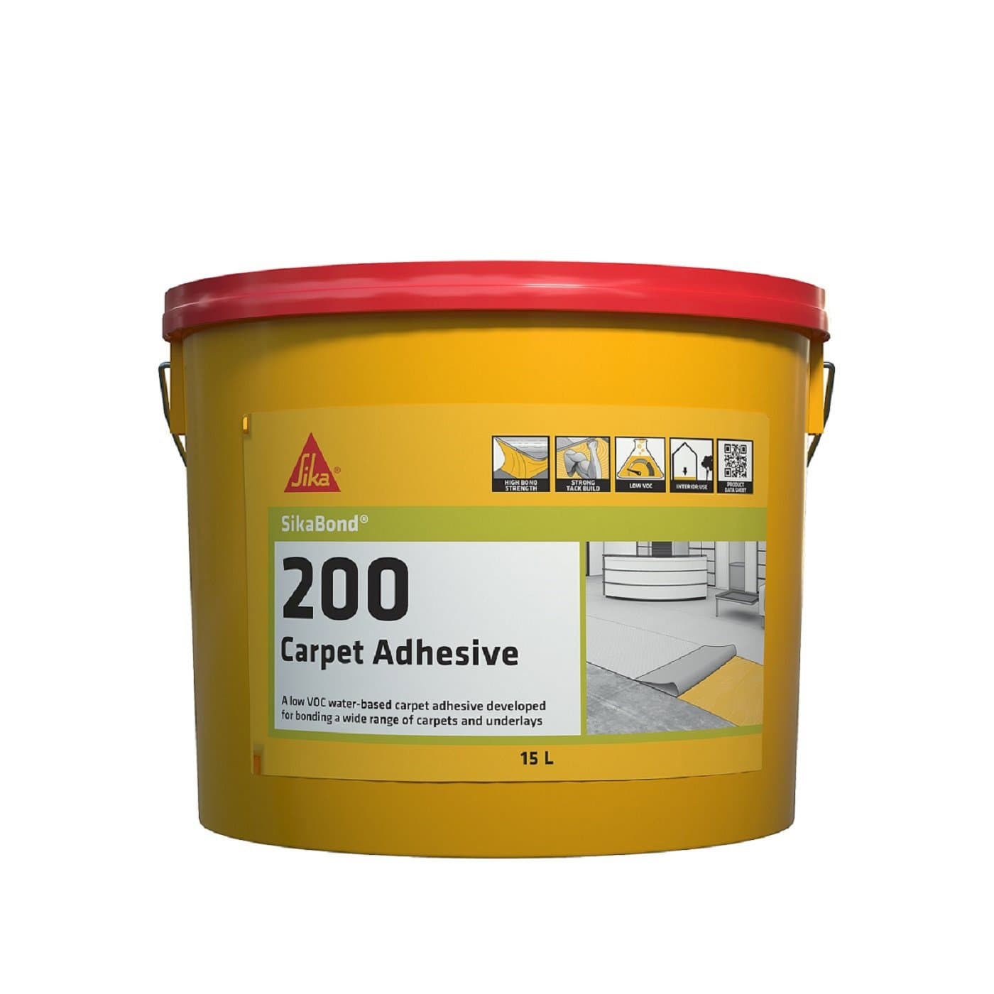 SIKA 200 CARPET ADHESIVE 15LT product image