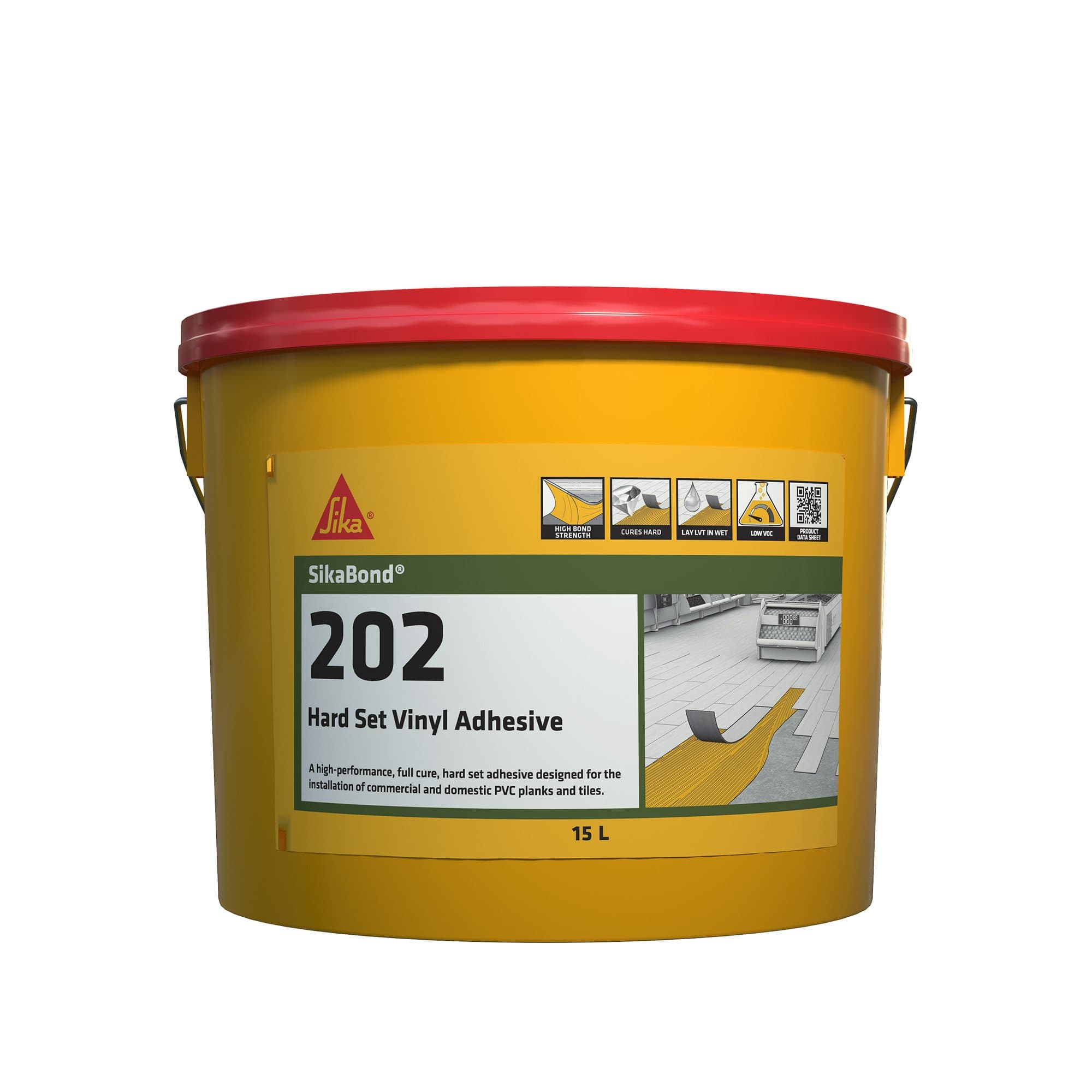 SIKA 202 HS VINYL ADHESIVE 15L product image