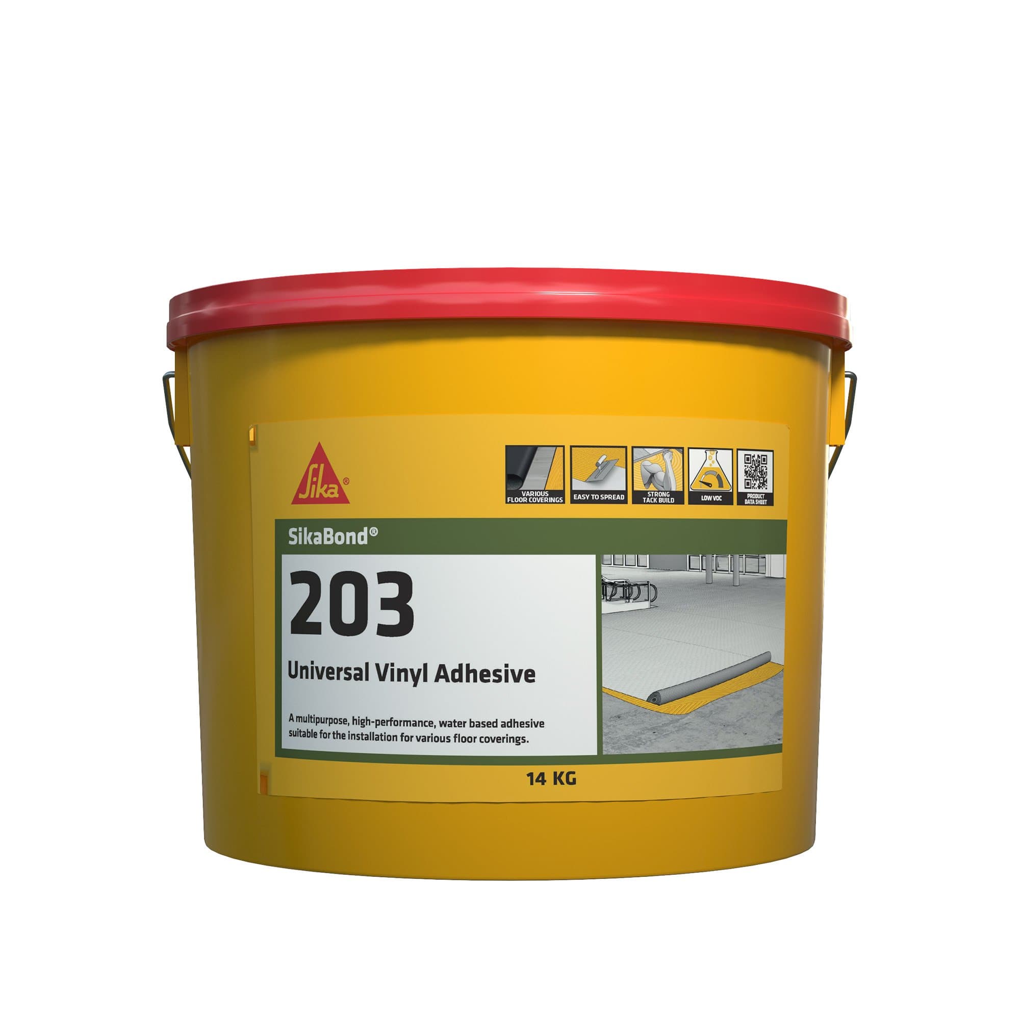 SIKA 203 UNIVERSAL VINYL ADHESIVE 15L product image