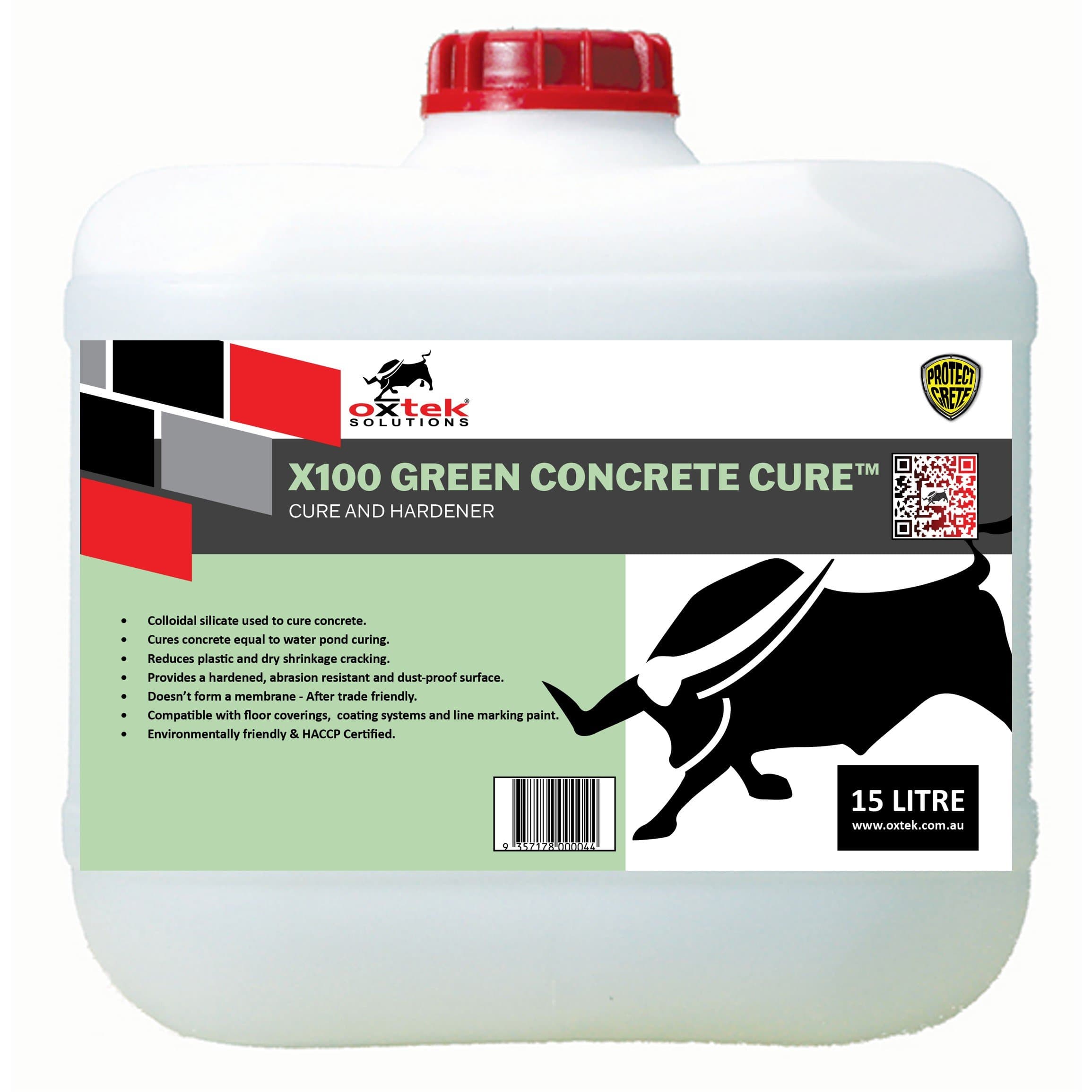 OXTEK X100 GREEN CURE 15LT product image